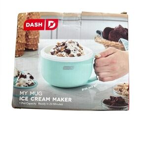 Dash my mug Ice Cream Maker NIB